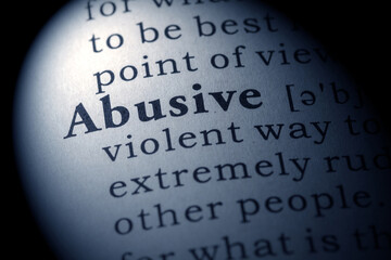 Poster - abusive