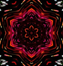 Abstract Kaleidoscope Background. Multicolor Kaleidoscope Texture.