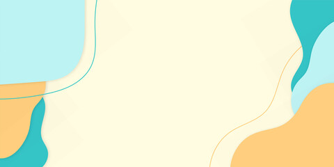 Wall Mural - Abstract creative backgrounds in minimal trendy style with copy space for text.