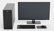 © bescec - Realistic 3D Render of Personal Computer