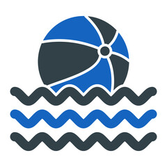 Poster - Ball Float Icon Design