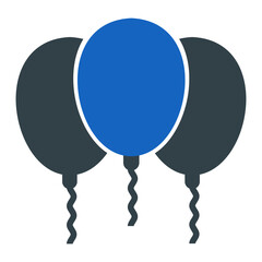 Poster - Balloons Icon Design