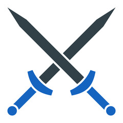 Poster - Swords Icon Design