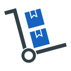 Wall Mural - Trolley Icon Design