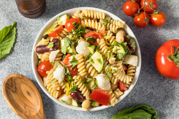 Sticker - Homemade Summer Fusilli Pasta Salad