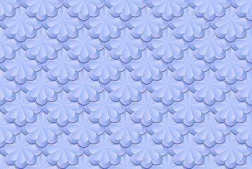 Canvas Print - background with flowers, seamless pattern