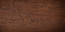 Brown Boards As A Template For Design. Dark Wood Texture Backdrop