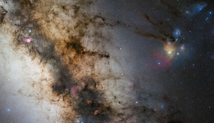 Wall Mural - the milky way, the core of our galaxy.