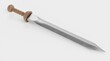 Realistic 3D Render of Gladius Sword