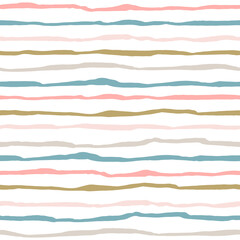 Aufkleber - Seamless pattern with hand drawn lines