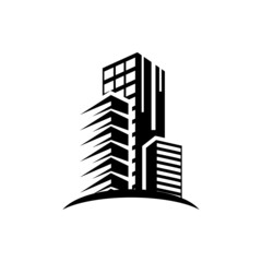 Wall Mural - real estate building logo icon design vector