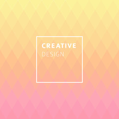 Aufkleber - Colorful mosaic vector gradient background