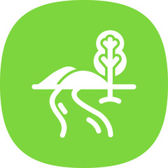 Sticker - River Landscape Icon