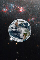 Wall Mural - earth in space