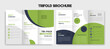 creative editable trifold brochure template design vector	