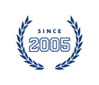 Since 2005 emblem
