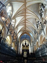 Interior Lincoln Cathedral England UK
