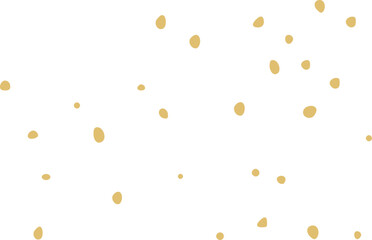 yellow dots confetti overlay