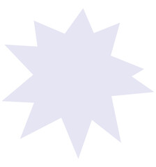 abstract cartoon star illustration