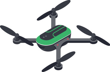 Wall Mural - unmanned aircraft drone