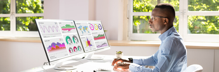 Poster - KPI Business Analytics Data Dashboard