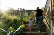 © Lauren Justice/Stocksy - Day in the life of a family of three with one on the way