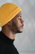 © Ezequiel Giménez/Stocksy - Calm African American male closing eyes