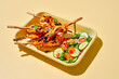 © SKC/Stocksy - Curry Asian Chicken Skewers