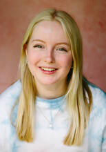 Smiling Teenage Girl Portrait