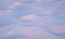Abstract Wallpaper Made Of  3D Undulating Lines.