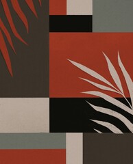 Geometric abstract pattern