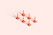 © Giada Canu/Stocksy - a rectangle from traffic cones
