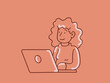 © Xènia Besora Sala/Stocksy - Female manager with laptop in office