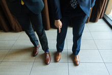 Two Men In Dress Shoes
