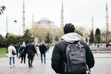 Tourist In Istanbul City