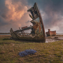 Wreck Of Fishing Boat 