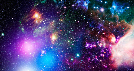 a cloud in space. abstract astronomical galaxy. elements of this image furnished by nasa.