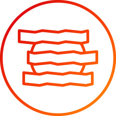 Sticker - Bacon Icon Style