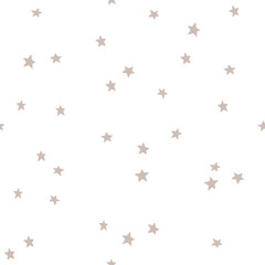 Poster - Seamless pattern with stars
