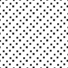 Poster - Pixel polka dot. Vector seamless minimal. Decor and print from polka dot pixelated.