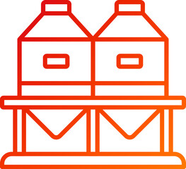 Sticker - Silo Icon Style