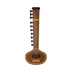 Poster - sitar instrument music