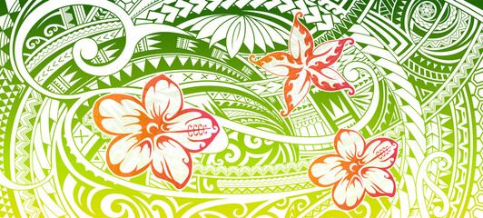 Polynesian style ornament