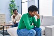 © Krakenimages.com - African american man and woman couple arguing for problem at home