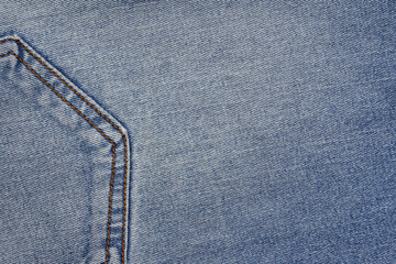 Canvas Print - jeans texture fabric textile background 