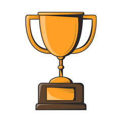 Canvas Print - trophy award icon