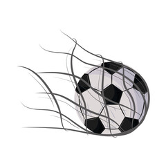 Poster - soccer ball in goal