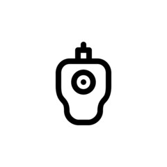 Poster - trackball vector icon. computer component icon outline style. perfect use for logo, presentation, website, and more. simple modern icon design line style