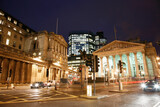 Fototapeta Londyn - British financial institutions