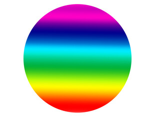 Poster - Rainbow pattern background the distribution of rainbow light beautiful colorful gradation for background and computer wallpaper